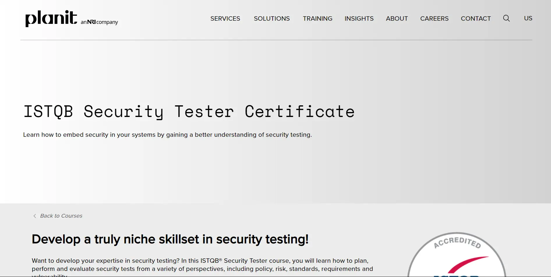 ISTQB Advanced Level Security Tester Certification