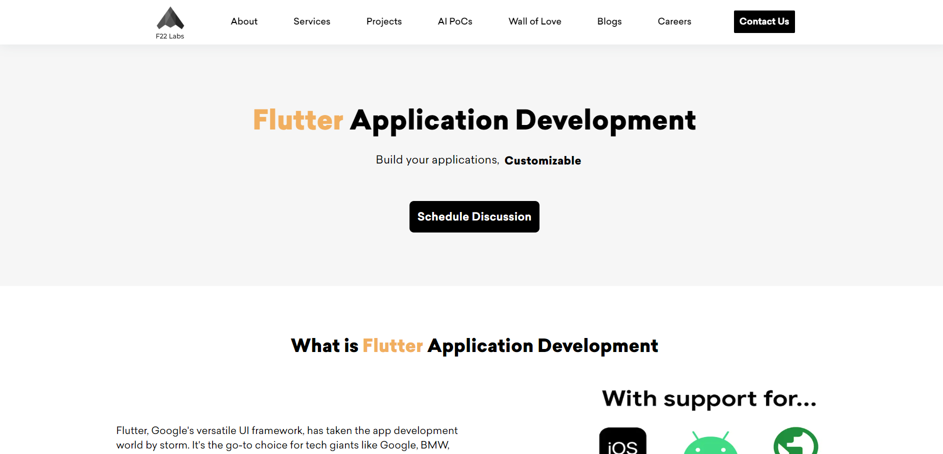 Flutter app development company